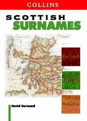 Cover of: Scottish Surnames by David Dorward, Dorward