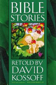 Cover of: Bible Stories Retold by David Kossoff by David Kossoff