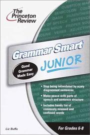 Cover of: Grammar Smart Junior, 2nd Edition (Smart Juniors Grades 6 to 8)