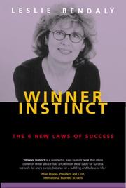 Cover of: Winner Instinct by Leslie Bendaly, Leslie Bendaly