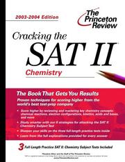 Cover of: Cracking the SAT II by Princeton Review