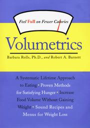 Cover of: Volumetrics by Barbara J. Rolls, Barbara Rolls, Robert A. Barnett, Barbara Rolls, Robert A. Barnett