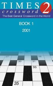 Cover of: The Times 2 Crossword Book One (Crossword)