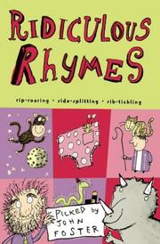 Cover of: Ridiculous Rhymes