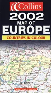 Cover of: Map of Europe (Map)