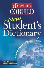 Cover of: Collins Cobuild New Student's Dictionary by Cobuild Staff