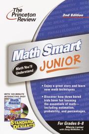 Cover of: Math Smart Junior w/DVD (Smart Juniors Grades 6 to 8)