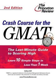 Cover of: Crash Course for the GMAT