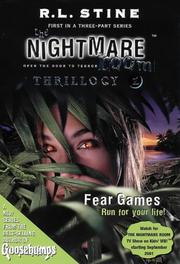 Cover of: The Nightmare Room Thrillogy by R. L. Stine