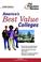 Cover of: America's Best Value Colleges (College Admissions Guides)