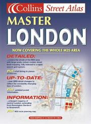 Cover of: London Master Street Atlas (Collins Street Atlas) by Atlas