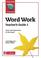 Cover of: Word Work (Focus on Word Work)