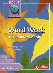 Cover of: Word Work Introductory Book (Focus on Word Work)