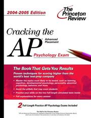 Cover of: Cracking the AP Psychology Exam
