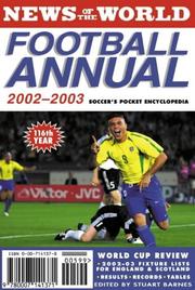 Cover of: News of the World Football Annual 2002-2003: Soccer's Pocket Encyclopedia
