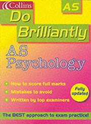 Cover of: AS Psychology (Do Brilliantly At... S.)