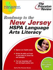 Cover of: Roadmap to the New Jersey HSPA Language Arts Literacy