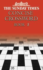 Cover of: The "Sunday Times" Concise Crosswords by Barbara Hall
