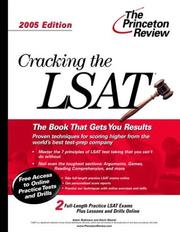 Cover of: Cracking the LSAT