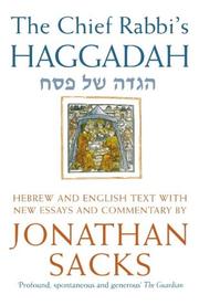 Passover Haggadah by Jonathan Sacks