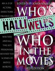 Cover of: Halliwell's Who's Who in the Movies