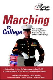 Cover of: Marching to College by Sean Michael Green