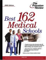 Cover of: Best 162 Medical Schools 2005 Edition (Graduate School Admissions Gui)