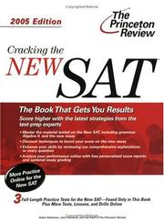 Cover of: Cracking the NEW SAT