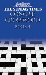 Cover of: The Sunday Times Concise Crossword by Barbara Hall