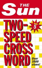 Cover of: The Sun Two-Speed Crossword: Book 5 (Crossword)