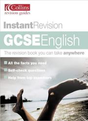 Cover of: GCSE English (Instant Revision) by Andrew Bennett, Keith Brindle
