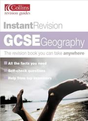 Cover of: GCSE Geography (Instant Revision) by Nicholas Rowles