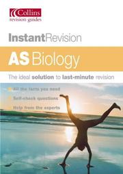 Cover of: AS Biology (Instant Revision)