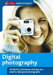 Cover of: Digital Photography (Collins Need to Know?) by 