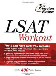 Cover of: LSAT Workout by Princeton Review