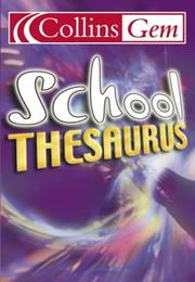 Cover of: School Thesaurus (Collins GEM)