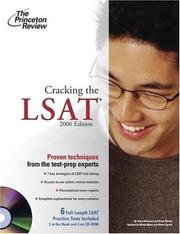 Cover of: Cracking the LSAT with CD-ROM, 2006