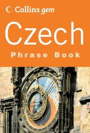 Cover of: Czech Phrase Book