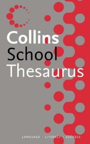 Cover of: Collins School Thesaurus