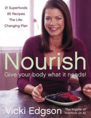 Cover of: Nourish by Vicki Edgson