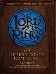 Cover of: The "Lord of the Rings" Official Stage Companion