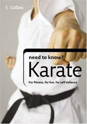 Cover of: Karate (Collins Need to Know?)