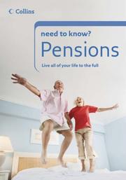 Cover of: Pensions (Collins Need to Know?)