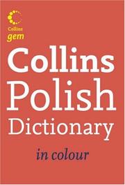 Cover of: Polish Dictionary (Collins GEM) by 