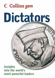 Cover of: Dictators