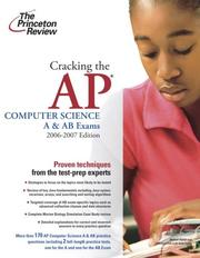 Cover of: Cracking the AP Computer Science A & AB Exams | Princeton Review