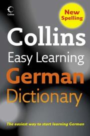 Cover of: Collins Easy Learning German Dictionary (Easy Learning Dictionary) by 