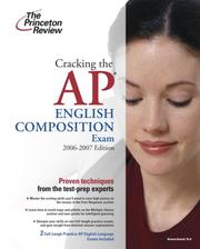 Cover of: Cracking the AP English Language & Composition Exam by Princeton Review