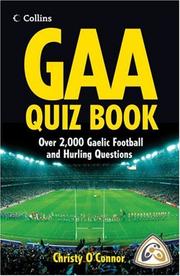 Cover of: GAA Quiz Book: Over 2,000 Gaelic Football And Hurling Questions