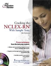 Cover of: Cracking the NCLEX-RN with Sample Tests on CD-ROM, 8th Edition by Princeton Review
